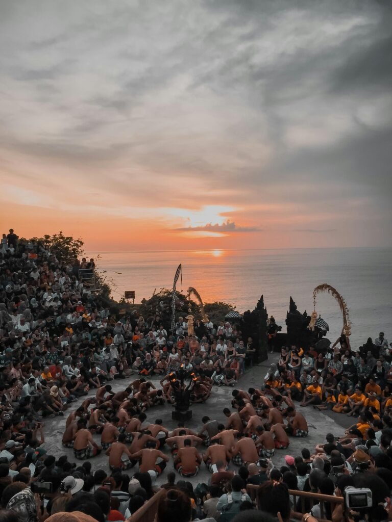 Sunset Fire Dance
